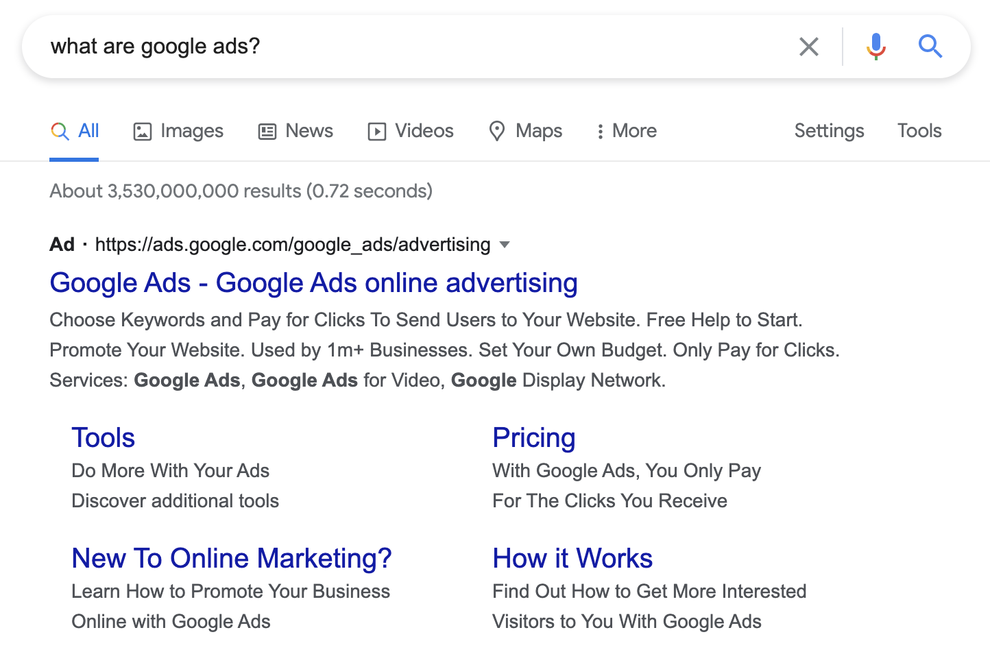 What are Google Ads?